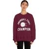 Snowball Fight Champion Sweatshirt(Maroon)