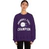 Snowball Fight Champion Sweatshirt(Purple)