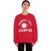 Snowball Fight Champion Sweatshirt(Red)