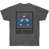 All Done Pecs Picture T-Shirt(Dark Heather)