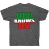 Babbo Knows Best Italian T-Shirt(Dark Heather)