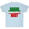 Babbo Knows Best Italian T-Shirt(Light Blue)