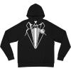 Fashion Tuxedo Hoodie (AOP)(Black)