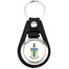Greekgear Alpha Tau Omega Leatherette Teardrop Key Chain