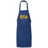 Greekgear Alpha Xi Delta Large Apron Royal Blue