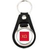 Greekgear Chi Omega Leatherette Teardrop Keychain