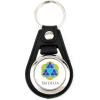 Greekgear Delta Delta Delta Leatherette Teardrop Keychain