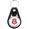 Greekgear Kappa Alpha Leatherette Teardrop Key Chain