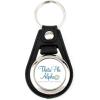 Greekgear Theta Phi Alpha Leatherette Teardrop Keychain