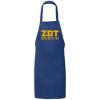 Greekgear Zeta Beta Tau ZBT Large Apron Royal Blue