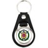 Omega Psi Phi Leatherette Teardrop Key Chain