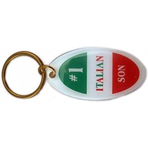 #1 Italian Son Keychains