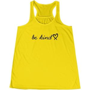 Better Place with You in It Racerback Tank(Neon Yellow)