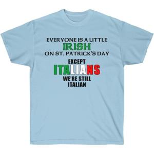 Everyone Loves an Irish Girl – St. Patrick’s Day Irish T-Shirt(Light Blue)