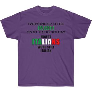 Everyone Loves an Irish Girl – St. Patrick’s Day Irish T-Shirt(Purple)