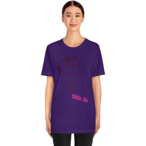 Friends Don’t Let Friends Drink White Zin Unisex Jersey Short Sleeve Tee(Team Purple)