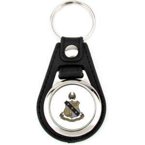 Greekgear Alpha Sigma Phi Leatherette Teardrop Key Chain