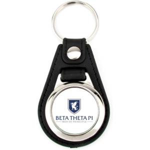 Greekgear Beta Theta Pi Leatherette Teardrop Key Chain