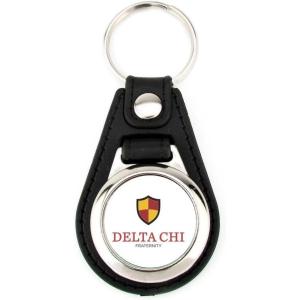 Greekgear Delta Chi Leatherette Teardrop Key Chain