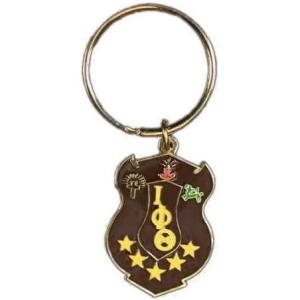 Greekgear Iota Phi Theta Shield Key Chain