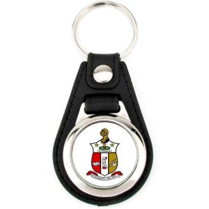 Greekgear Kappa Alpha Psi Leatherette Teardrop Key Chain
