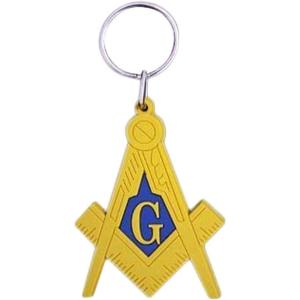 Greekgear Mason PVC Crest Key Chain