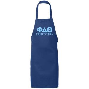 Greekgear Phi Delta Theta Large Apron Royal Blue