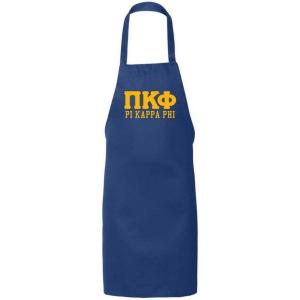 Greekgear Pi Kappa Phi Large Apron Royal Blue
