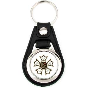 Greekgear Sigma Nu Leatherette Teardrop Key Chain