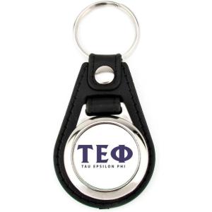 Greekgear Tau Epsilon Phi Leatherette Teardrop Key Chain