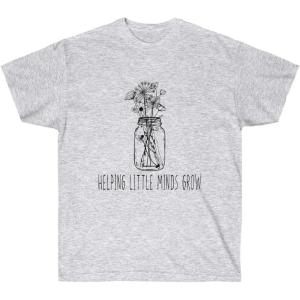 Helping Little Minds Grow T-Shirt(Ash)