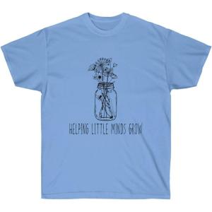 Helping Little Minds Grow T-Shirt(Carolina Blue)