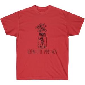 Helping Little Minds Grow T-Shirt(Red)
