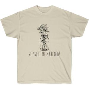 Helping Little Minds Grow T-Shirt(Sand)