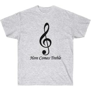 Here Comes Treble T-Shirt(Ash)