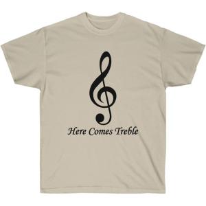 Here Comes Treble T-Shirt(Sand)