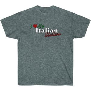 I Love My Italian Stallion Shirt(Dark Heather)