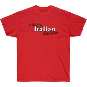 I Love My Italian Stallion Shirt(Red)