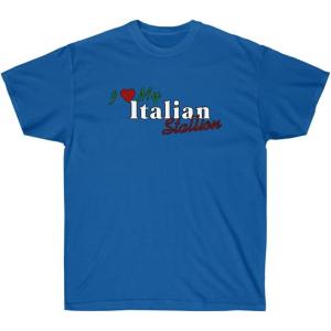 I Love My Italian Stallion Shirt(Royal)