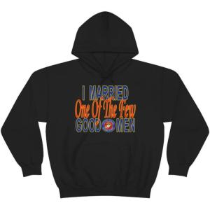 I Married One Of The Few Good Men Hoodie(Black)