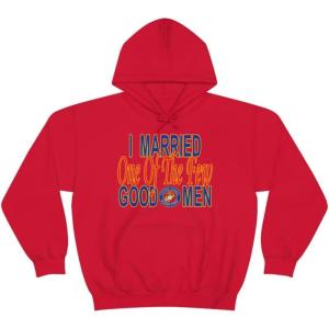 I Married One Of The Few Good Men Hoodie(Red)