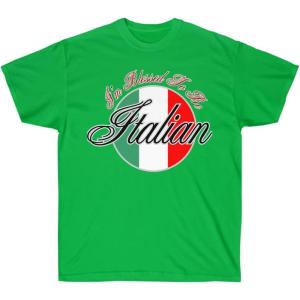 I’m Blessed to Be Italian T-Shirt(Irish Green)