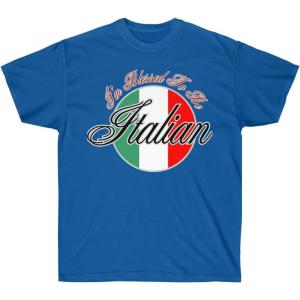 I’m Blessed to Be Italian T-Shirt(Royal)