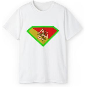 I’m Sicilian What’s Your Super Power T-Shirt(White)
