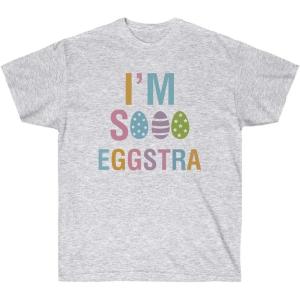 I’m So Eggstra Tee(Ash)