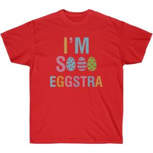 I’m So Eggstra Tee(Red)