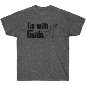 I’m with Guido Italian T-Shirt(Dark Heather)