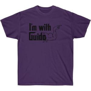 I’m with Guido Italian T-Shirt(Purple)