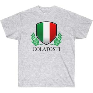Italian Family Name Tee(Ash)