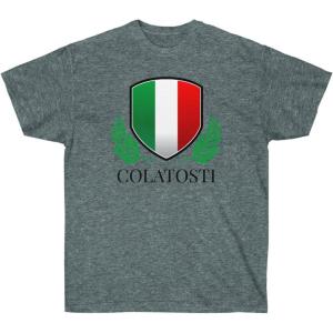 Italian Family Name Tee(Dark Heather)